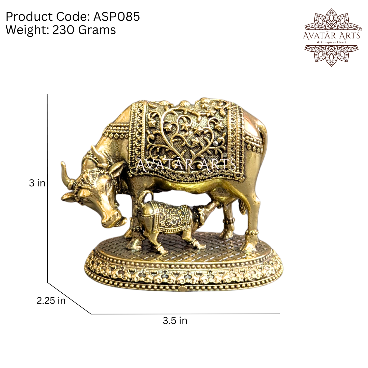 Kamdhenu Cow and Calf