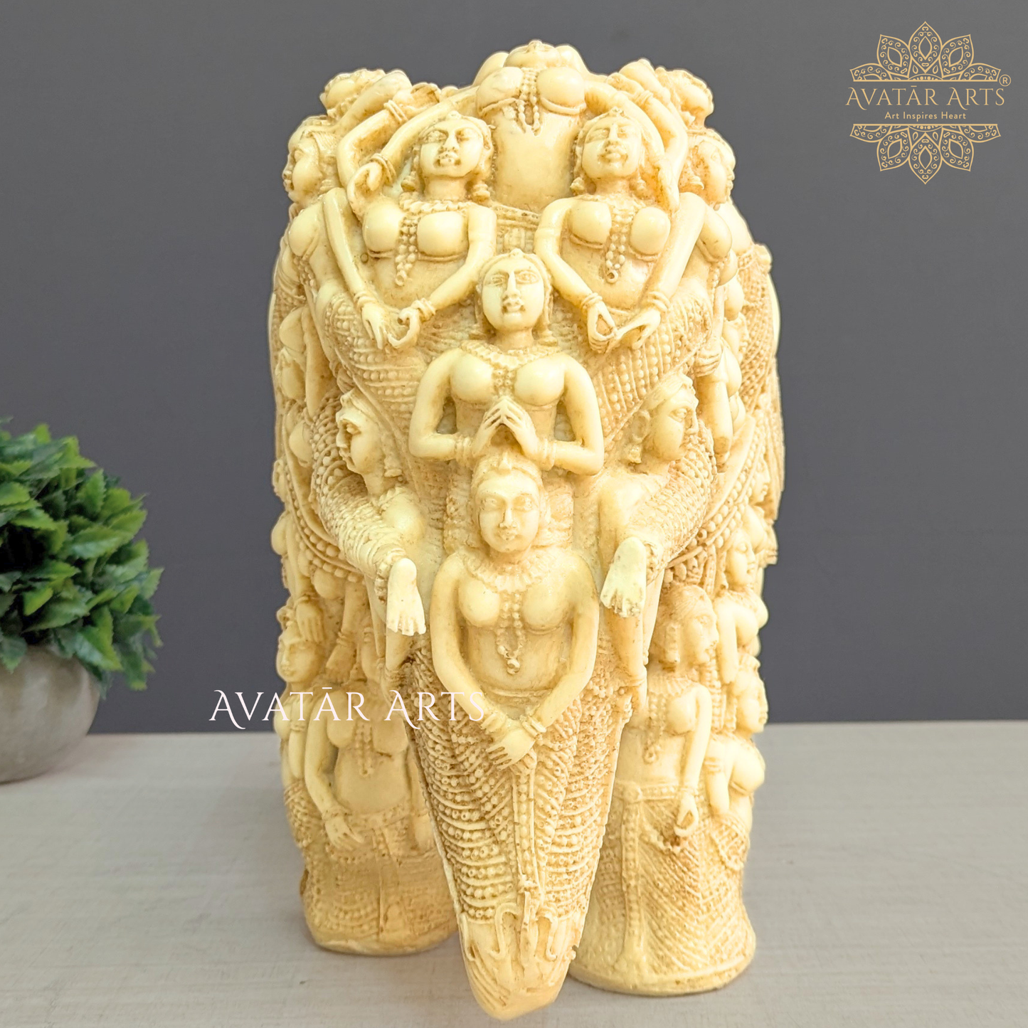 Ivory Looks Elephant for Luxury Decor