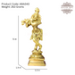 Brass Lord Krishna