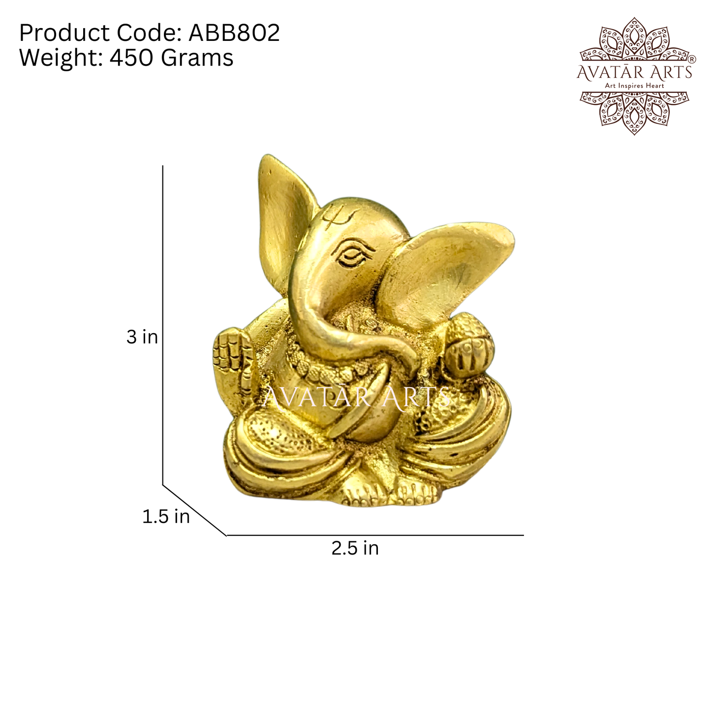 Brass Lord Ganesha