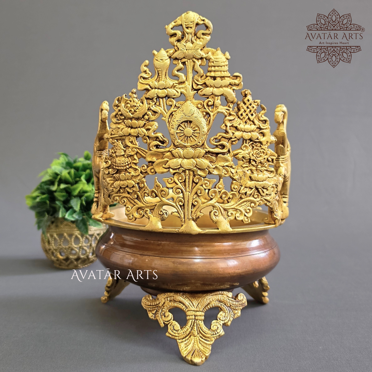 Brass Urli for Home Decor