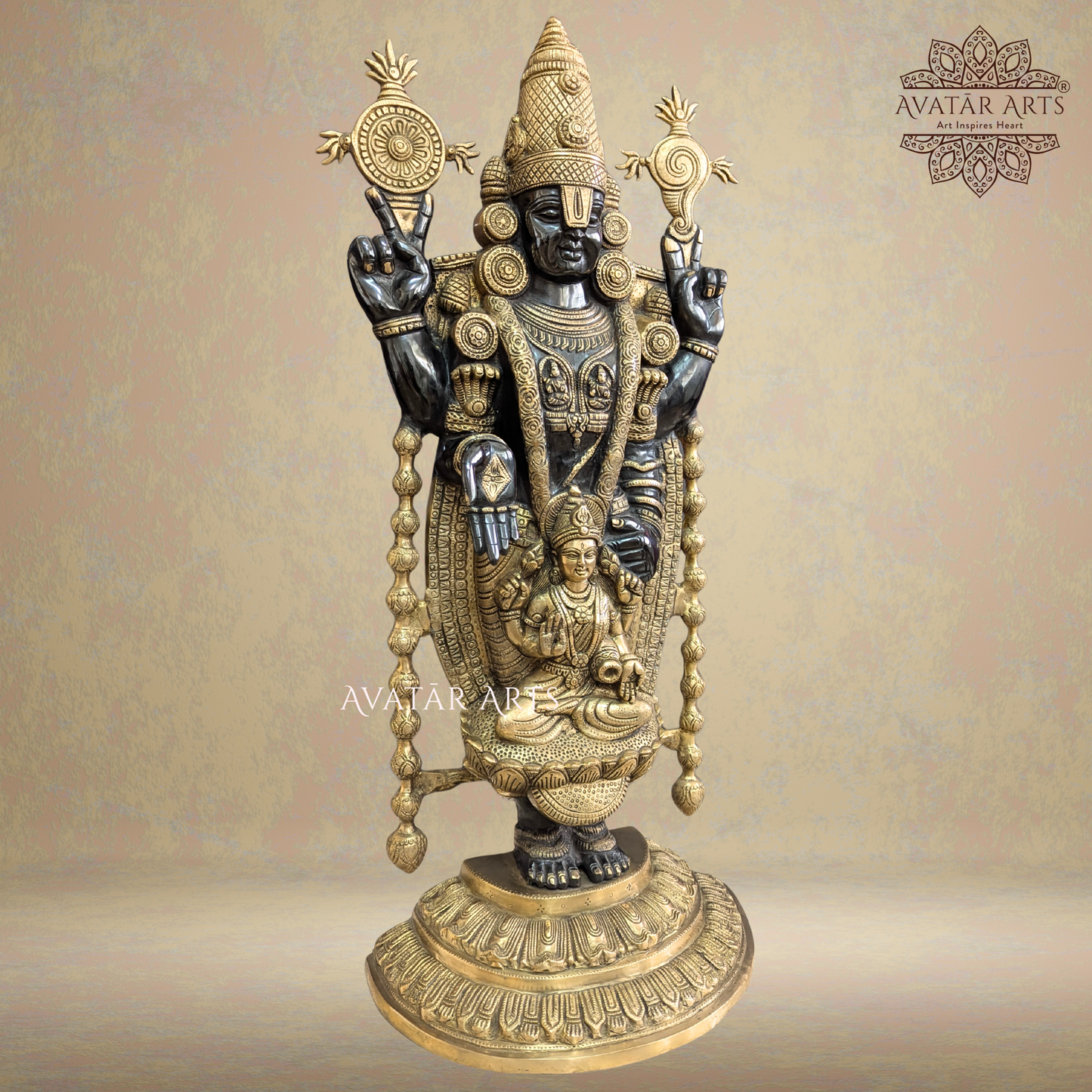 Balaji With Goddess Padmavathi Lakshmi