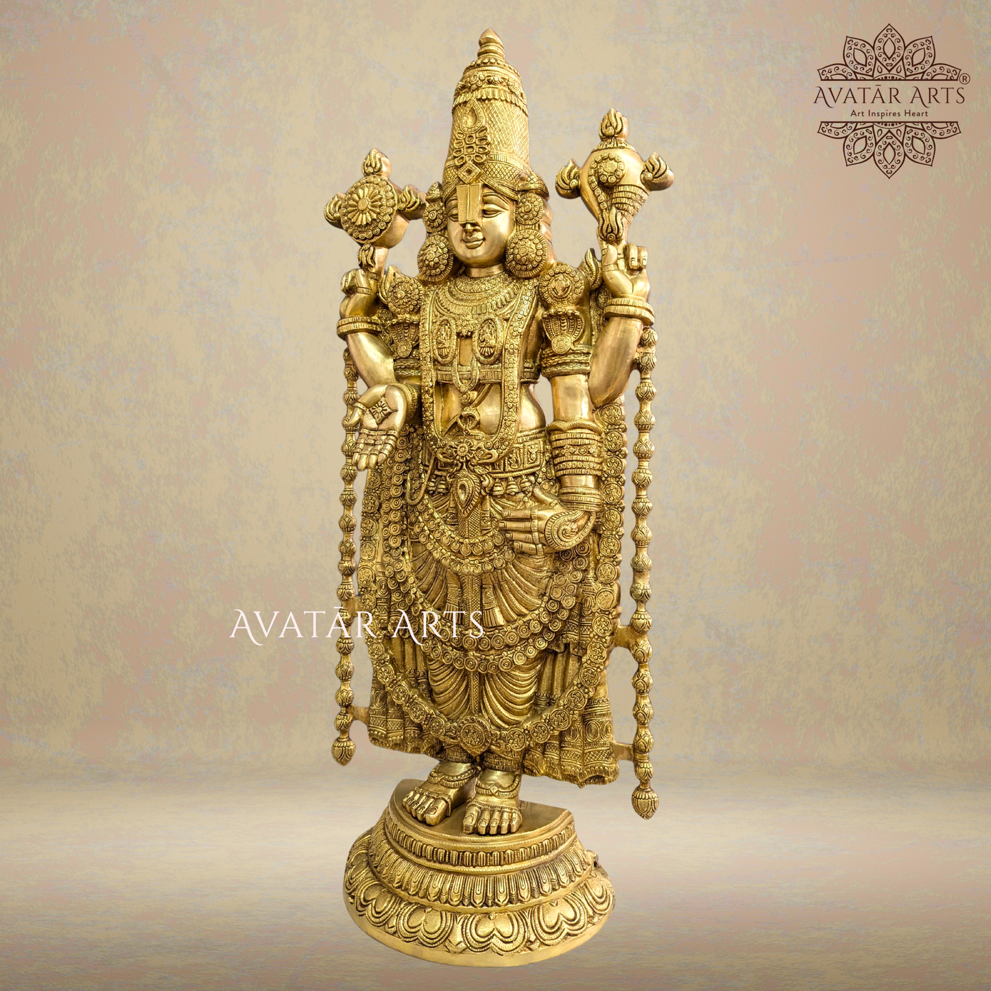 Brass Lord Balaji / Venkateshwara Swamy
