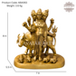 Dattatreya Statue in Brass