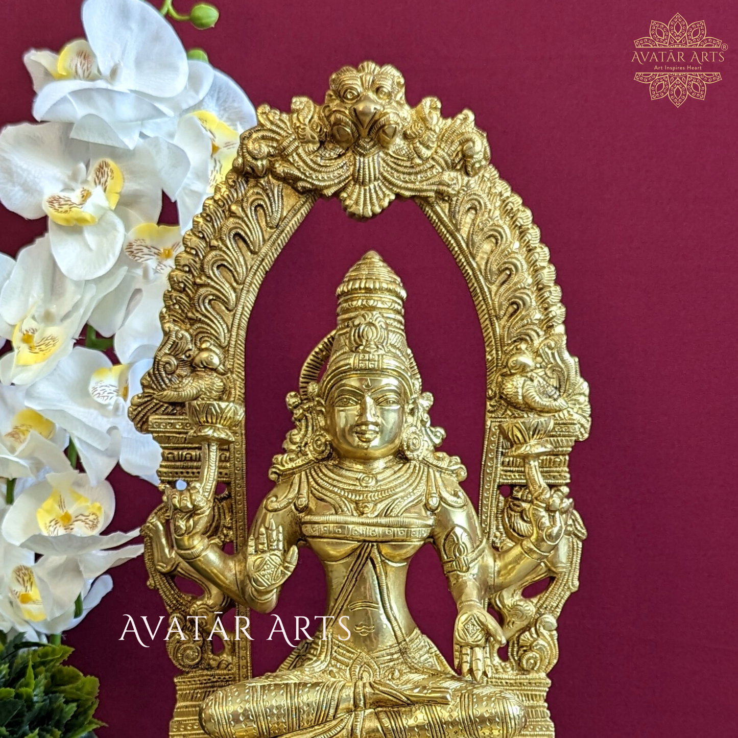 Goddess Lakshmi Idol in Bras