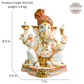 Lord Ganesha Idol in Up Culture Marble