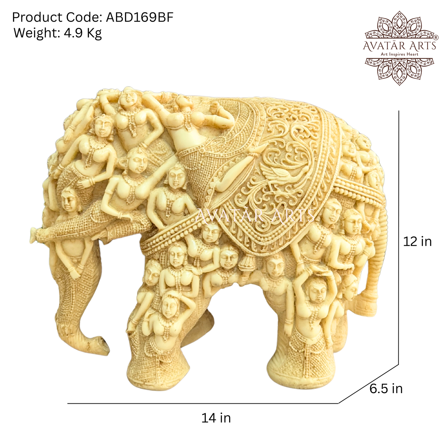 Ivory Looks Elephant for Luxury Decor