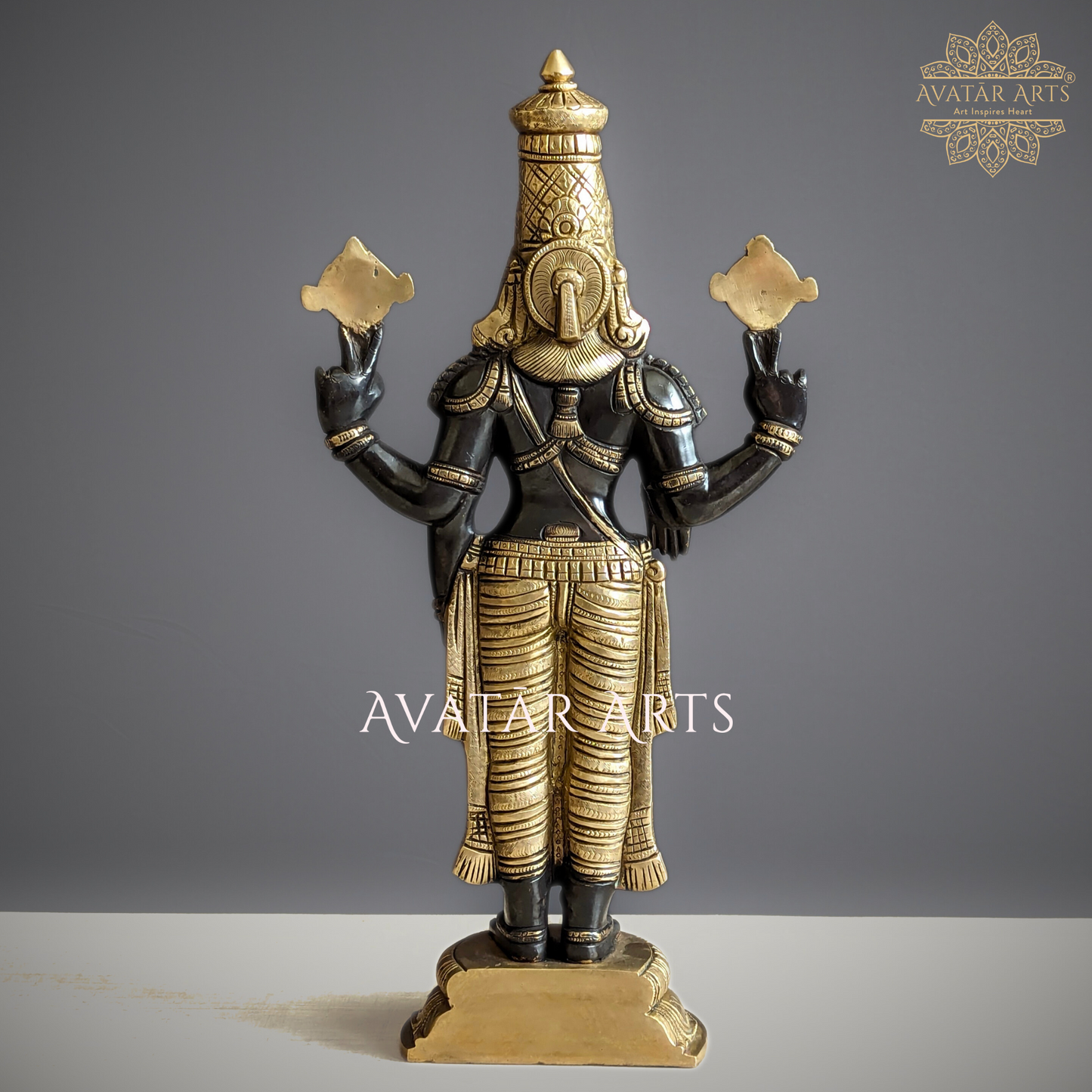 Tirupathi Balaji/ Venkateshwara Idol in Brass