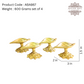Leaf Shape Diya set of 4
