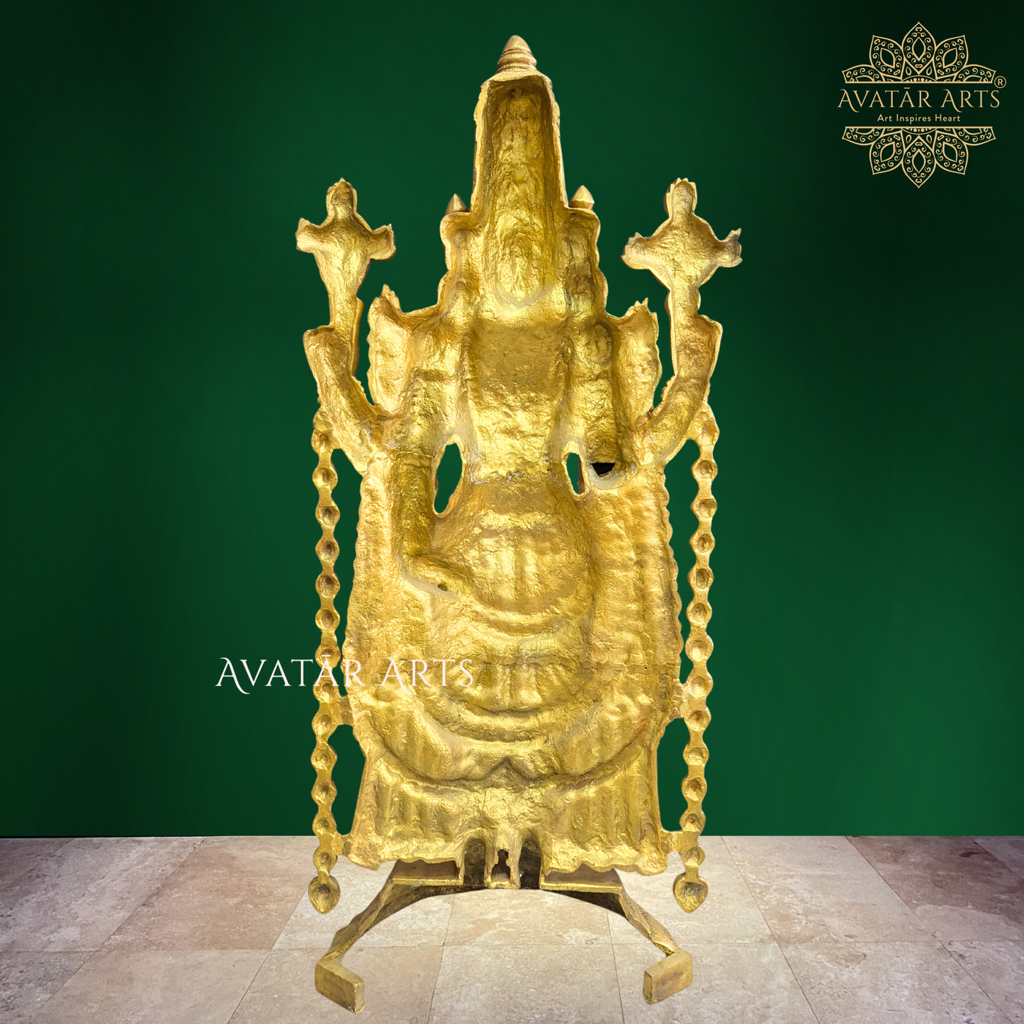 Brass Venkateshwara Swamy Balaji idol