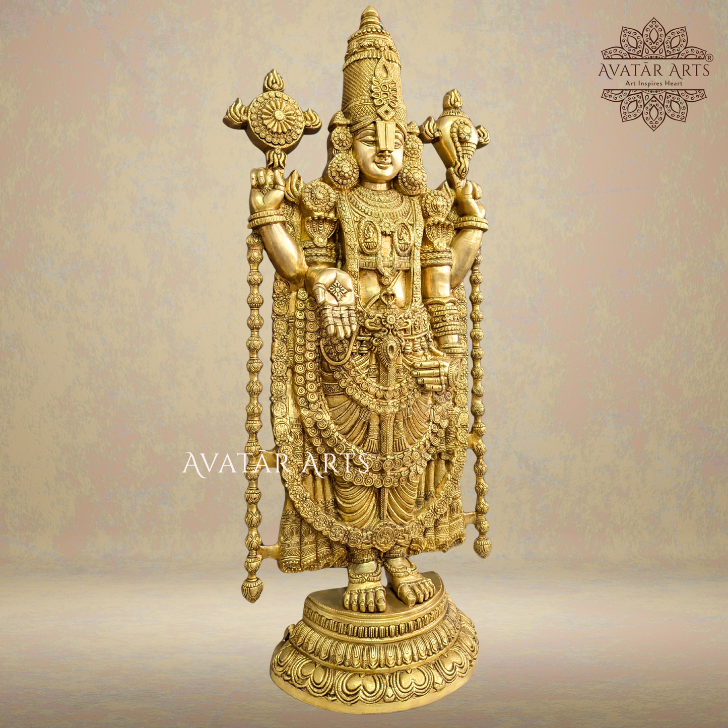 Brass Lord Balaji / Venkateshwara Swamy