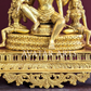 Lord Vishnu Statue with Shreedevi and Bhudevi