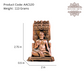 Lord Raghavendra Swamy Statue in Copper