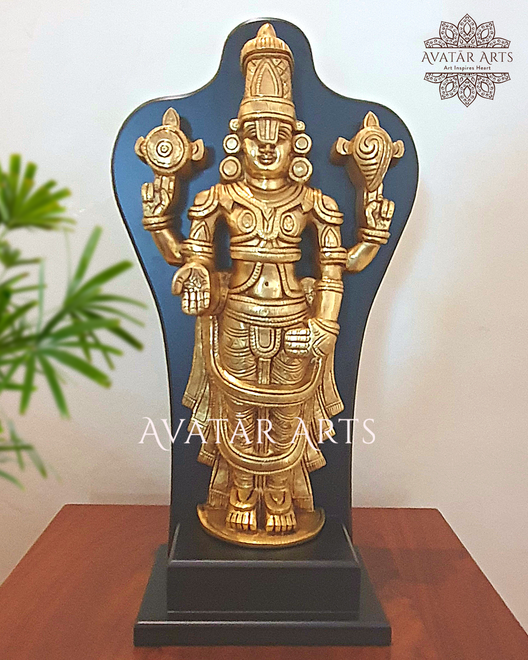 Tirupathi Balaji In Brass