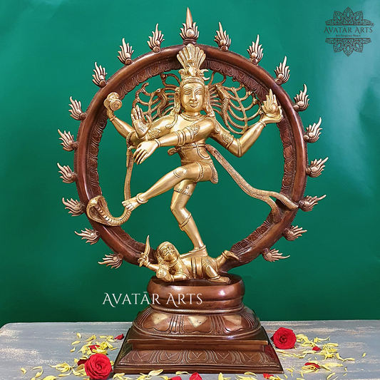 Lord Natraja Idol in Brass