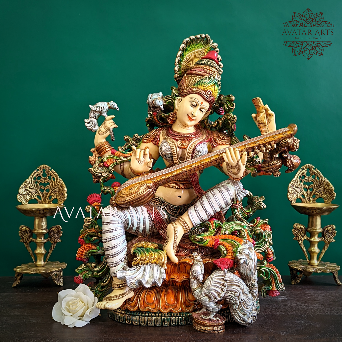 Goddess Saraswarti Idol