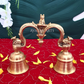 Brass Double Hand Bell for Puja