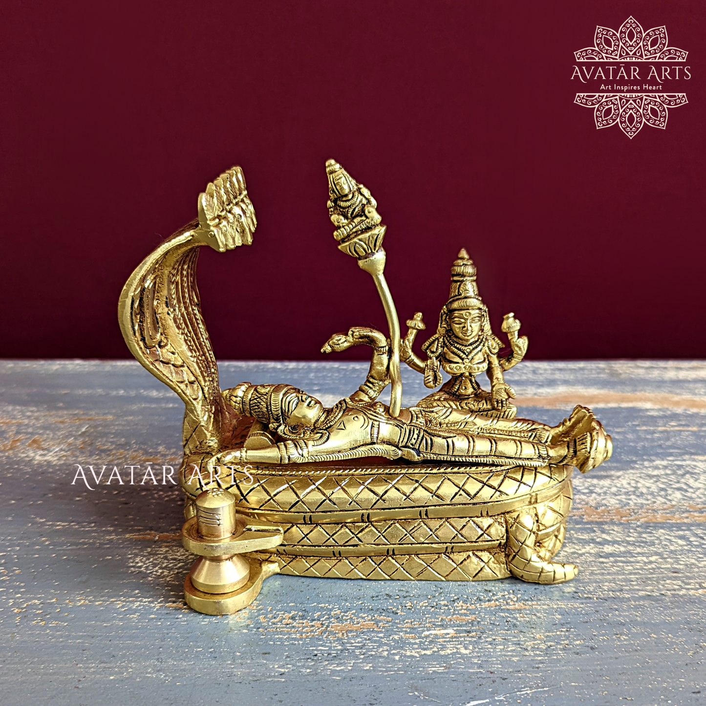 Lord Padmanabhaswamy Idol in Brass