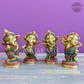 Baby Ganesha Dancing, Set of four
