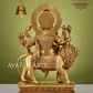 Brass Goddess Durga Statue