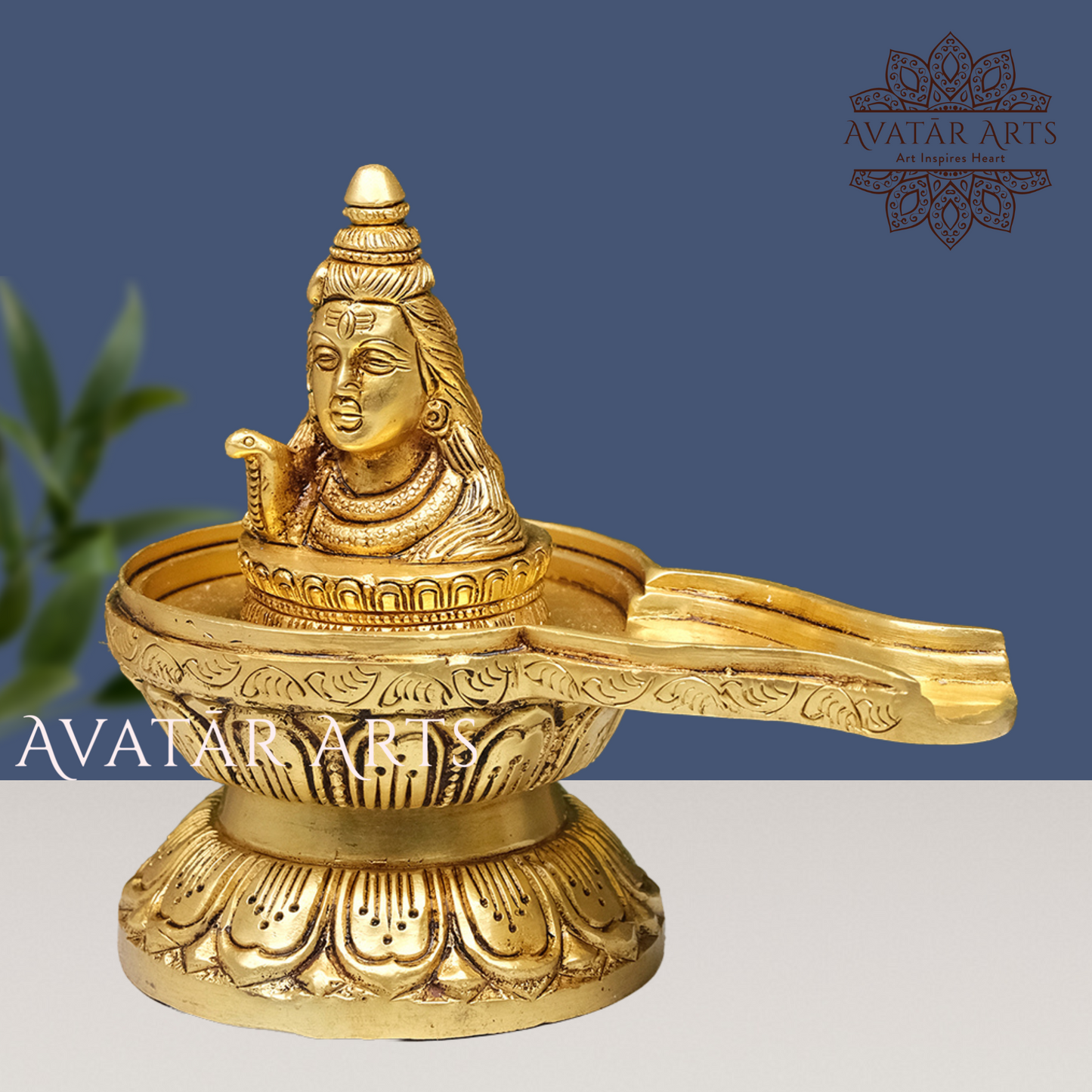 Shivlingam in Brass