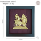 Brass Annapakshi Frame For Wall Decor