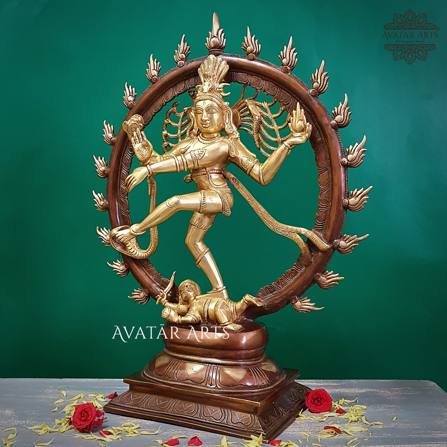 Lord Natraja Idol in Brass