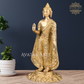 Brass Standing Statue Of Lord Buddha