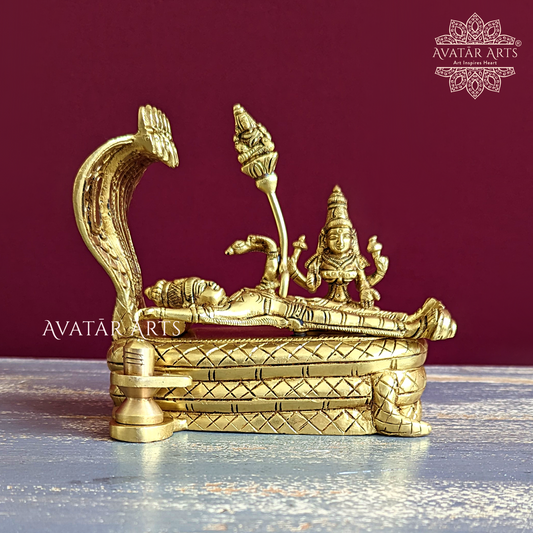 Lord Padmanabhaswamy Idol in Brass