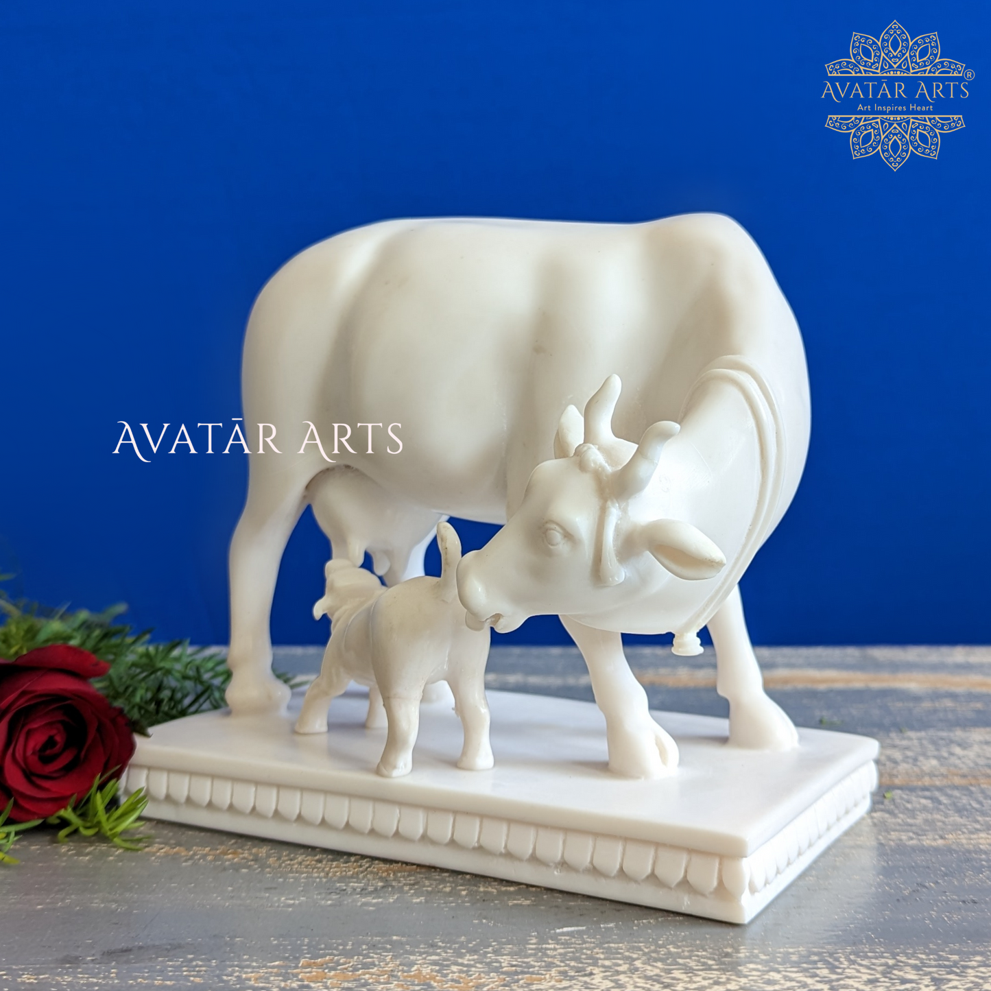 Cow and Calf Statue