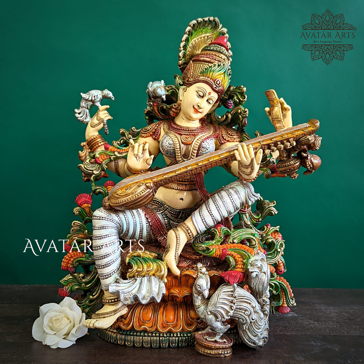 Goddess Saraswarti Idol