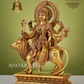 Brass Goddess Durga Statue
