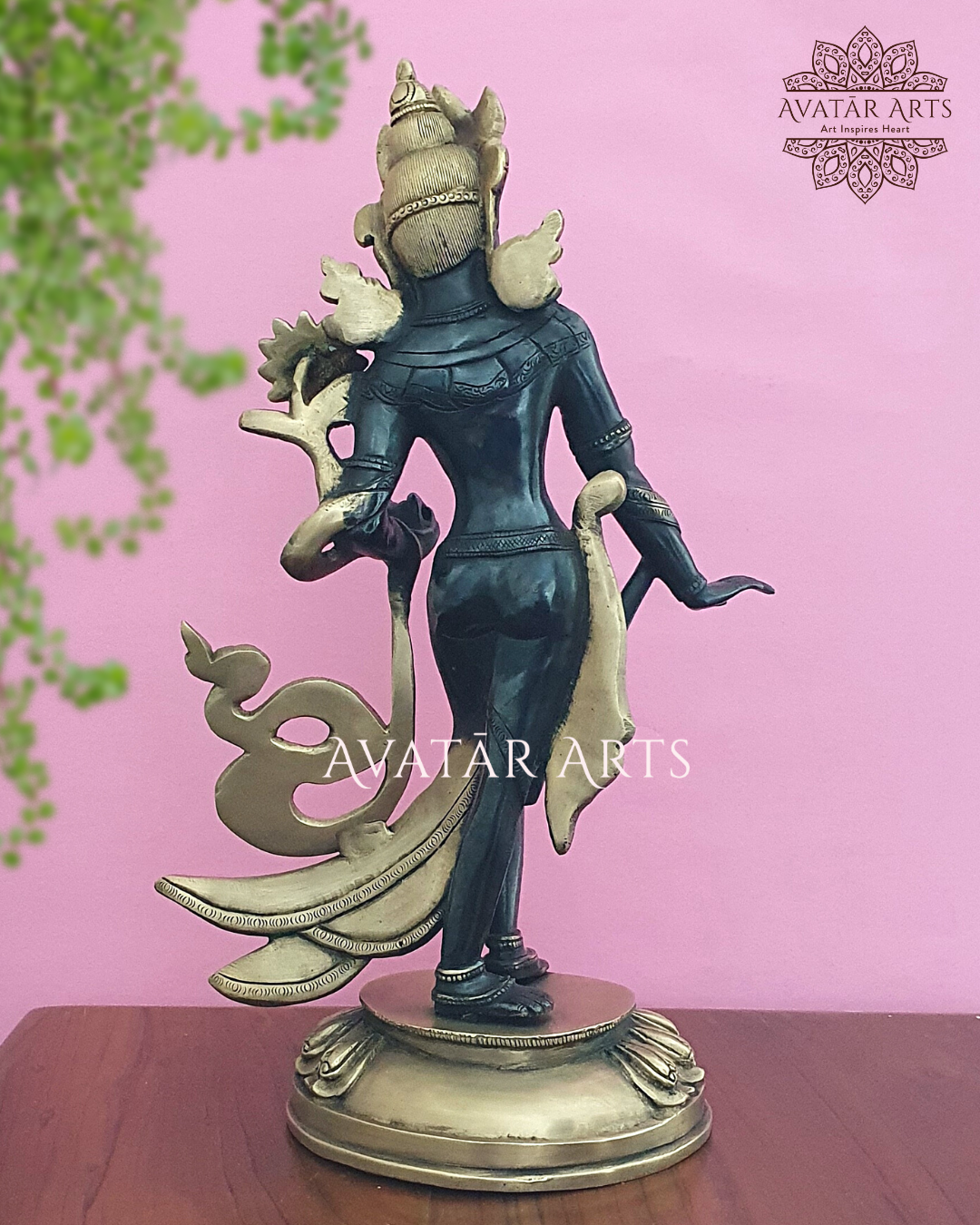 Goddess Tara In Brass