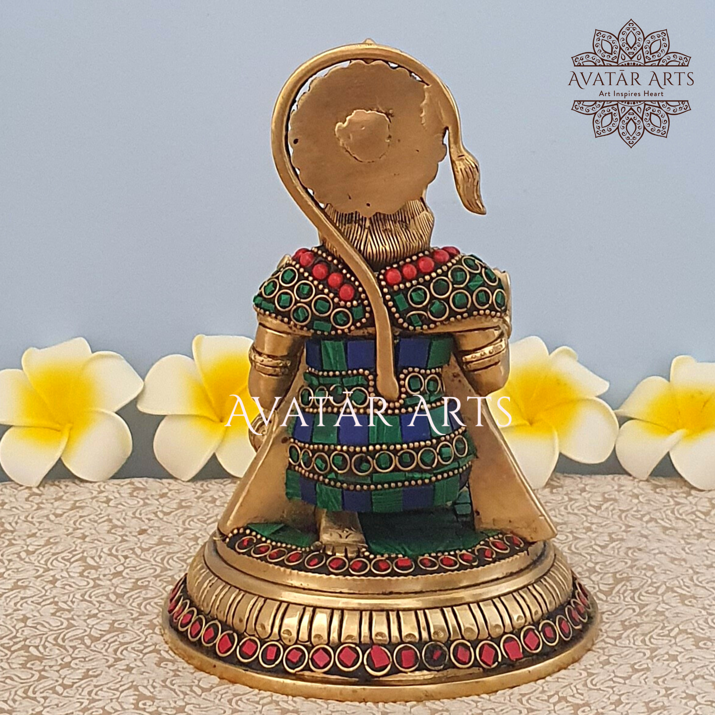 Lord Hanuman Statue in Brass