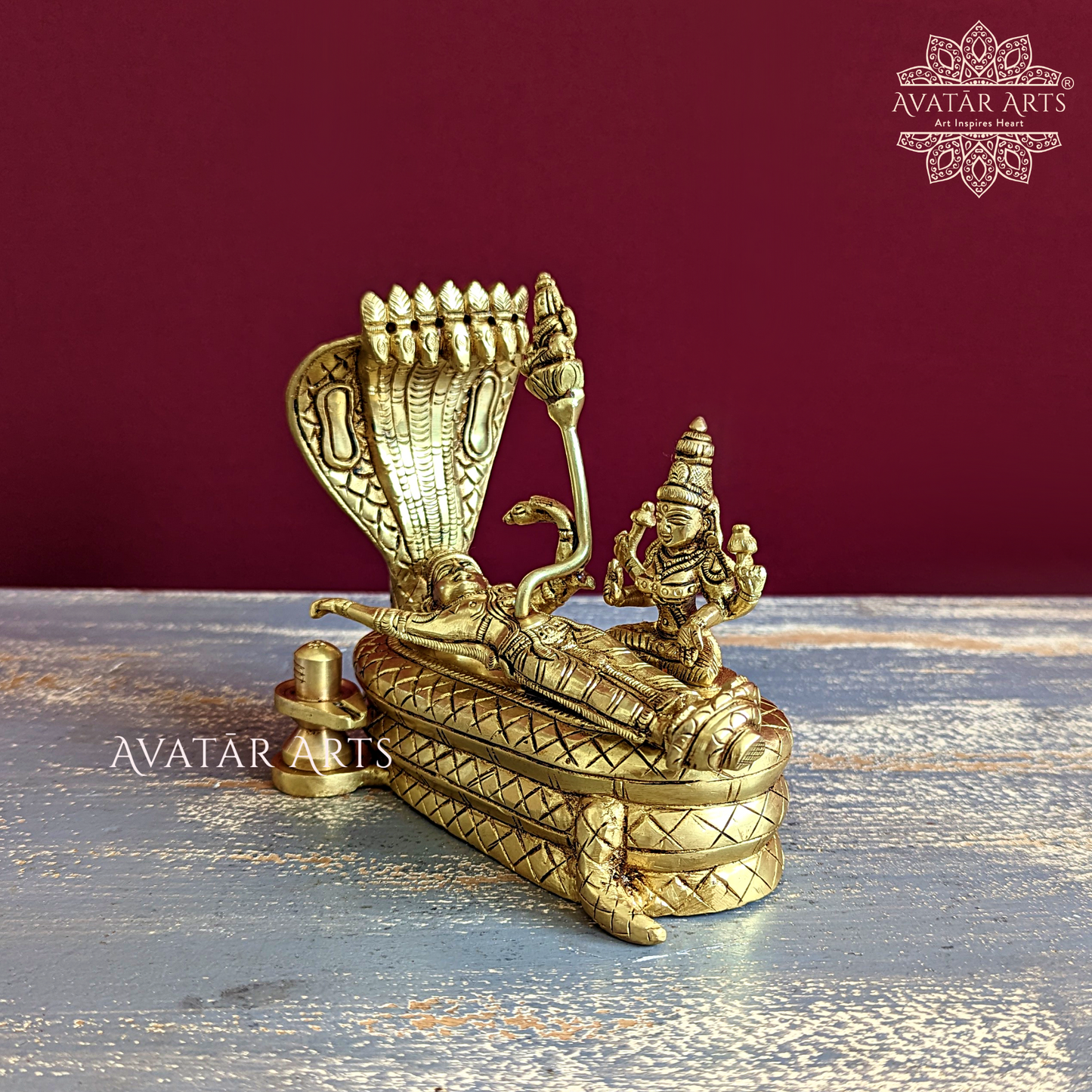 Lord Padmanabhaswamy Idol in Brass