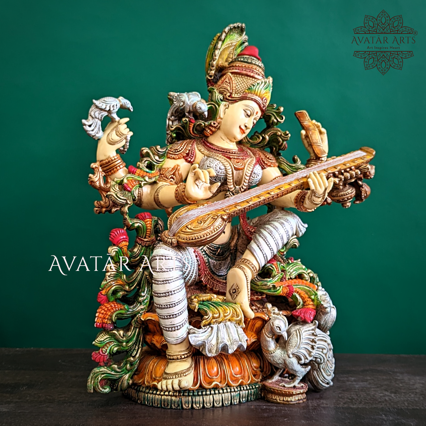 Goddess Saraswarti Idol