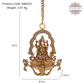 Brass Hanging Lamp With Lord Ganesha