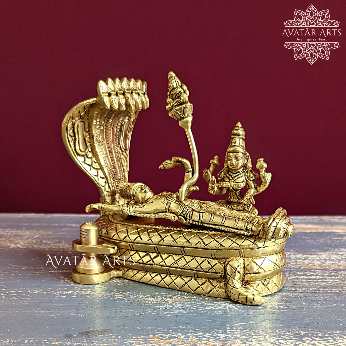 Lord Padmanabhaswamy Idol in Brass