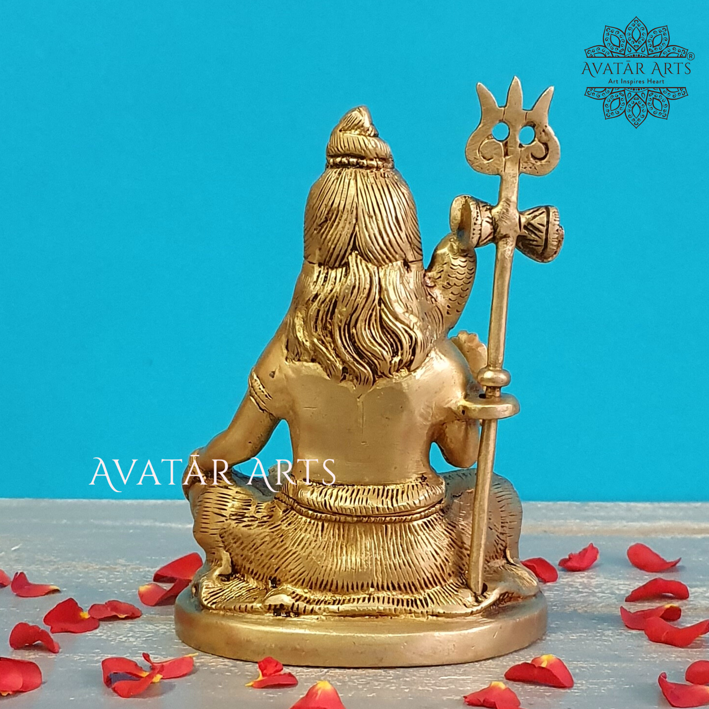 Lord Shiva in Brass