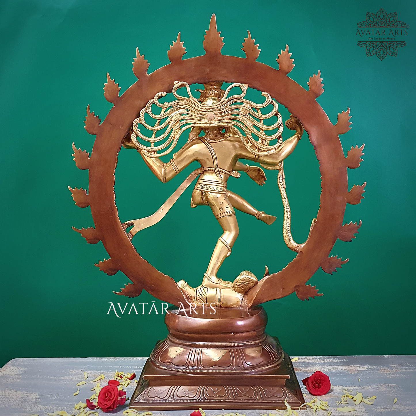 Lord Natraja Idol in Brass