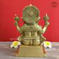 Ganesha With Ashtaganesha In Base