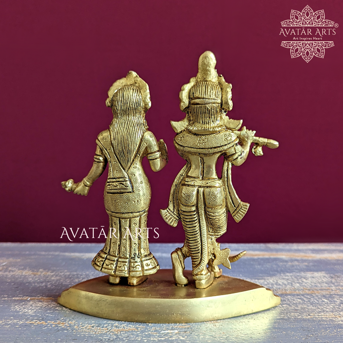 Radha-Krishna Idol for Daily Puja