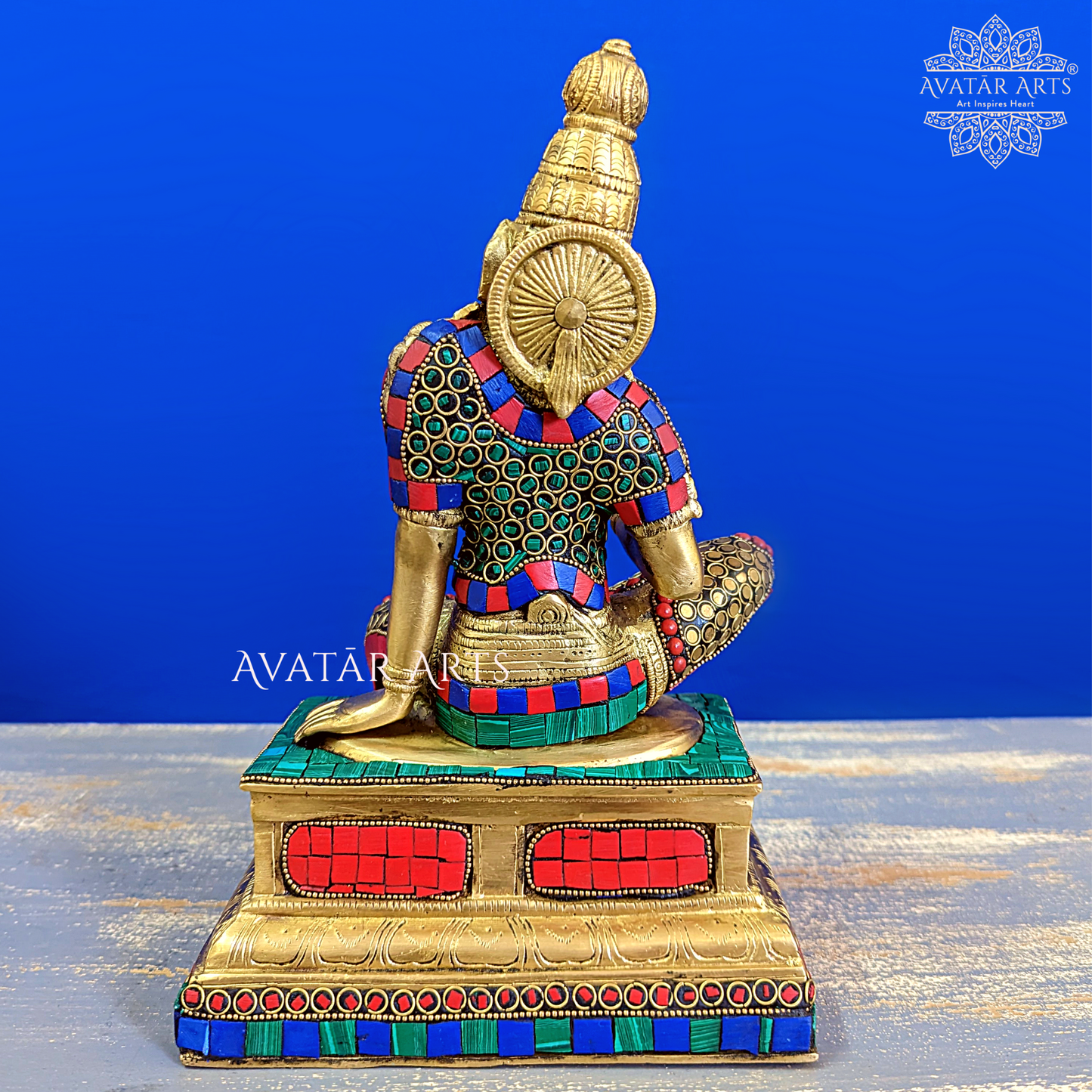 Goddess Parvati Idol in Brass