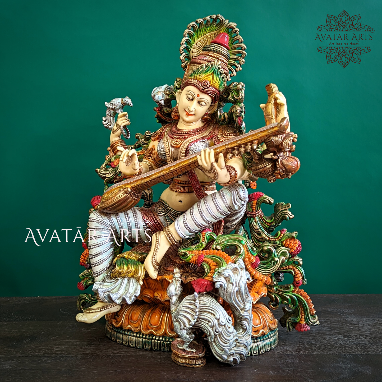 Goddess Saraswarti Idol