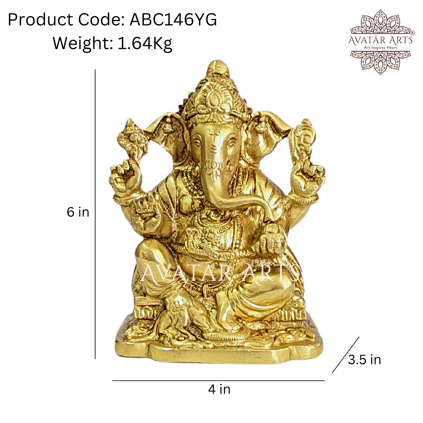 Ganesha Idol For Daily Pooja