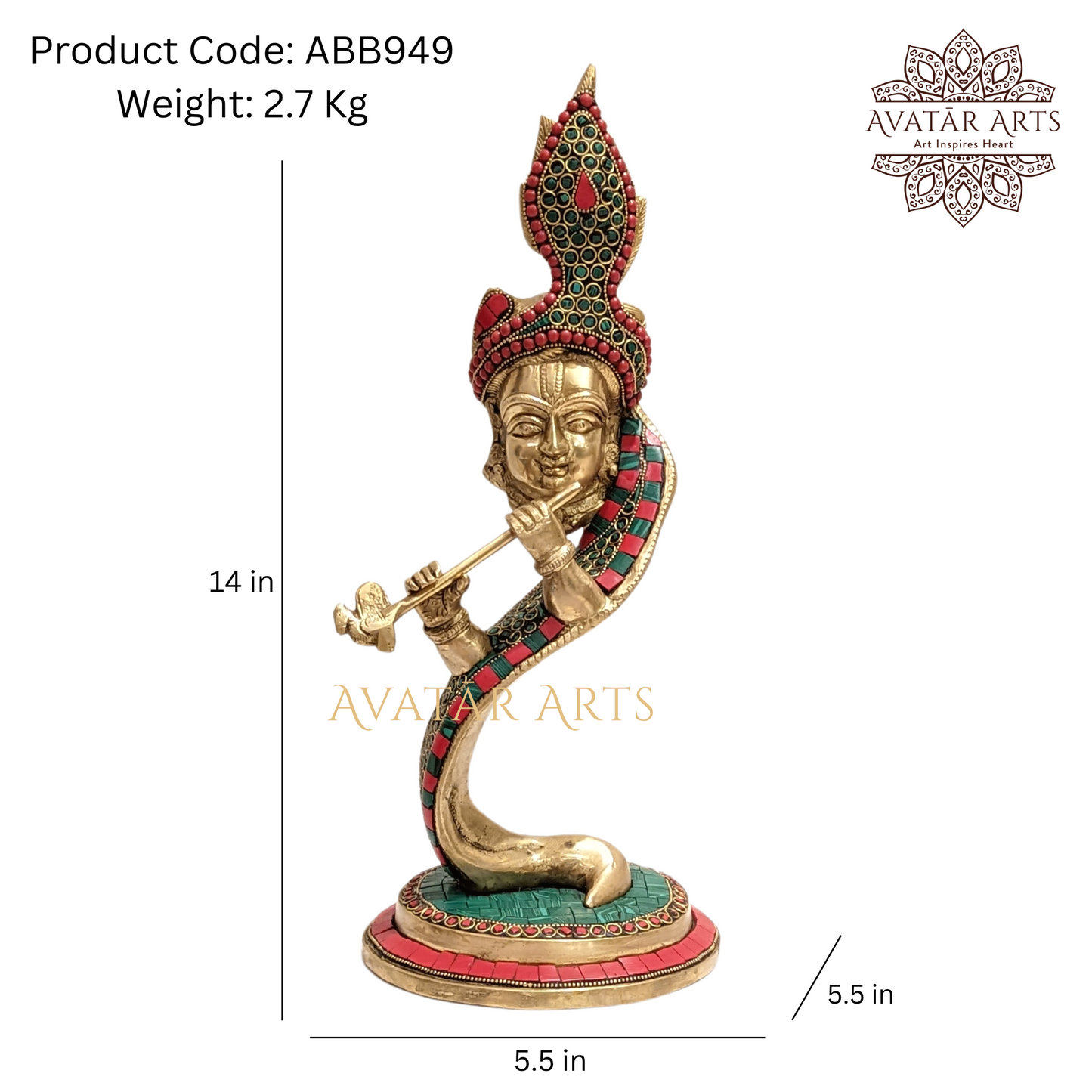 Lord Krishna for Home Decor/ Show-piece