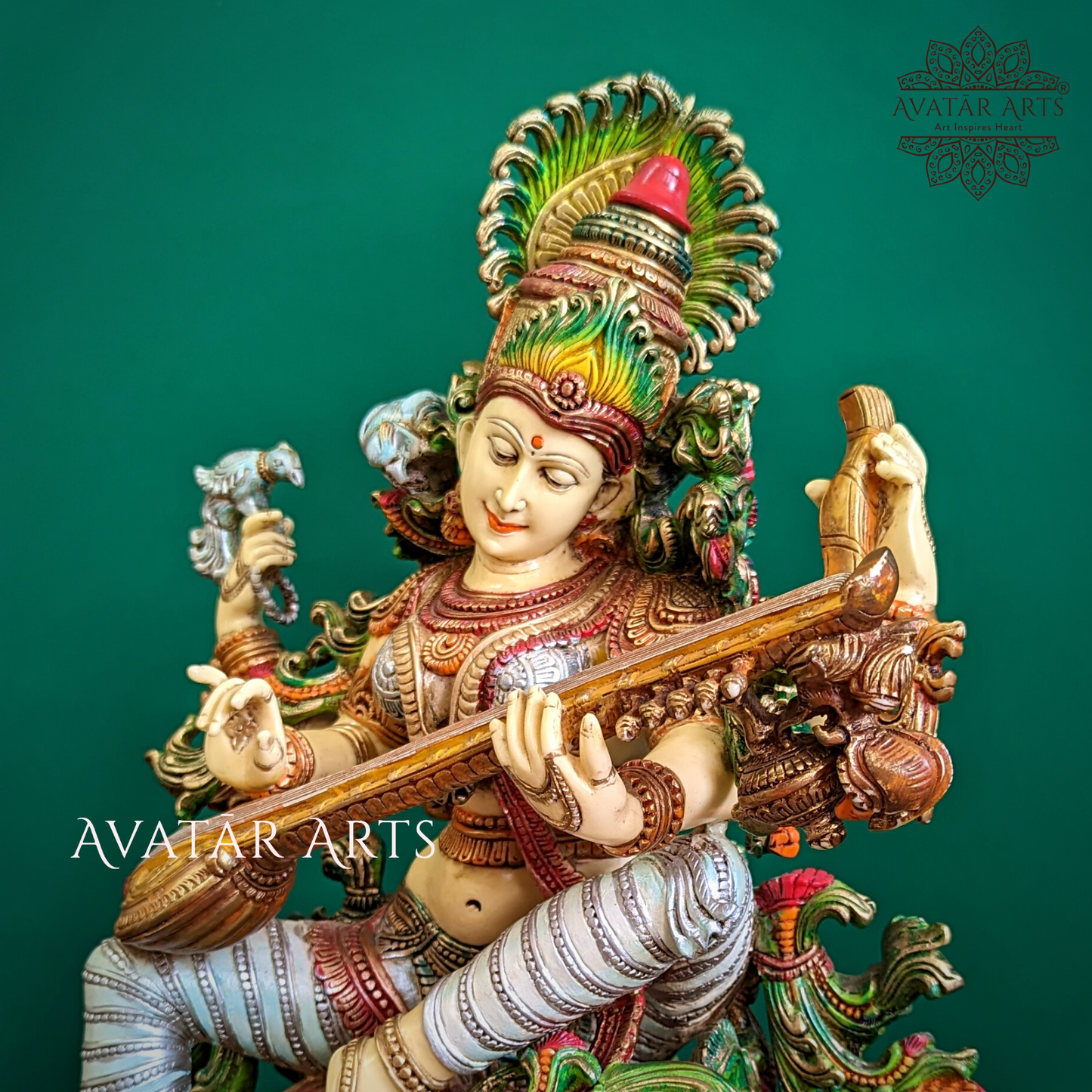 Goddess Saraswarti Idol