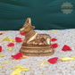 Brass Shivling with Nandi and Trishul (Set of 3)