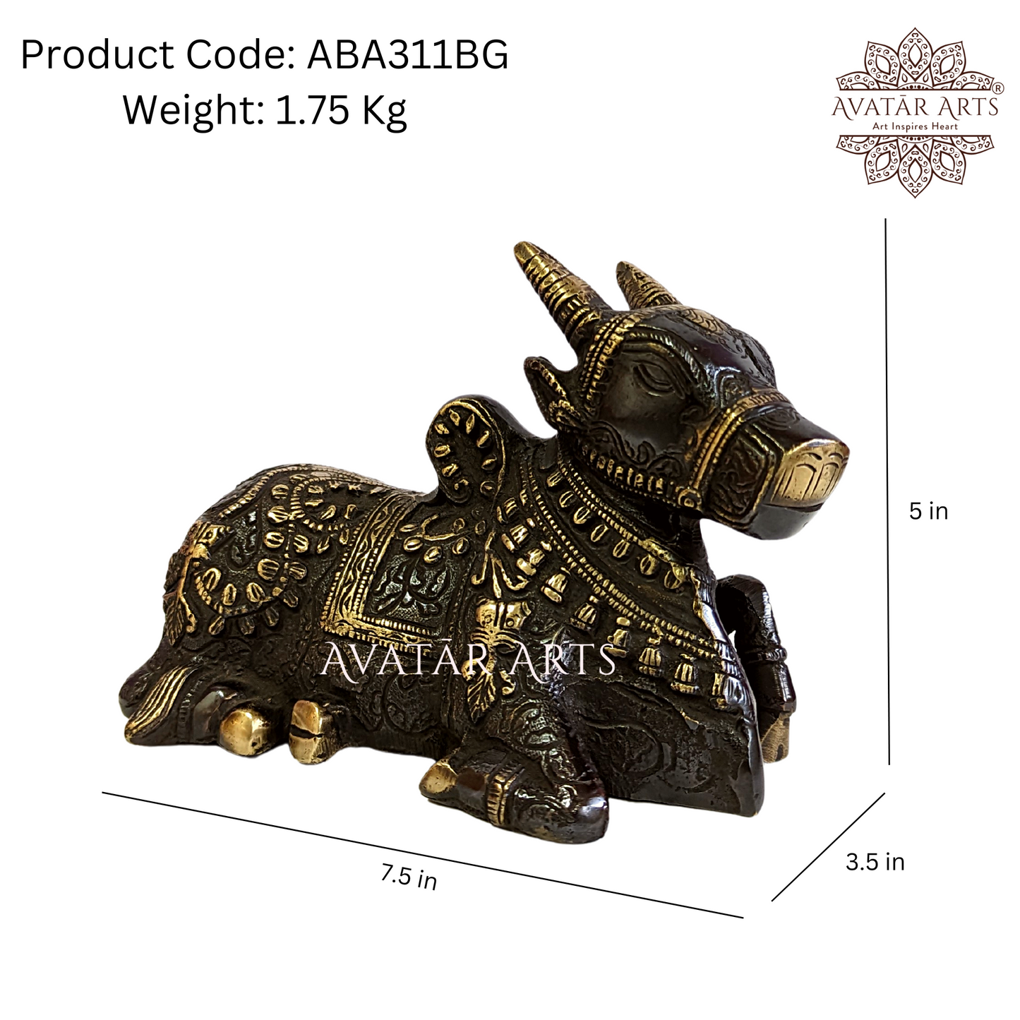 Brass Nandi Idol