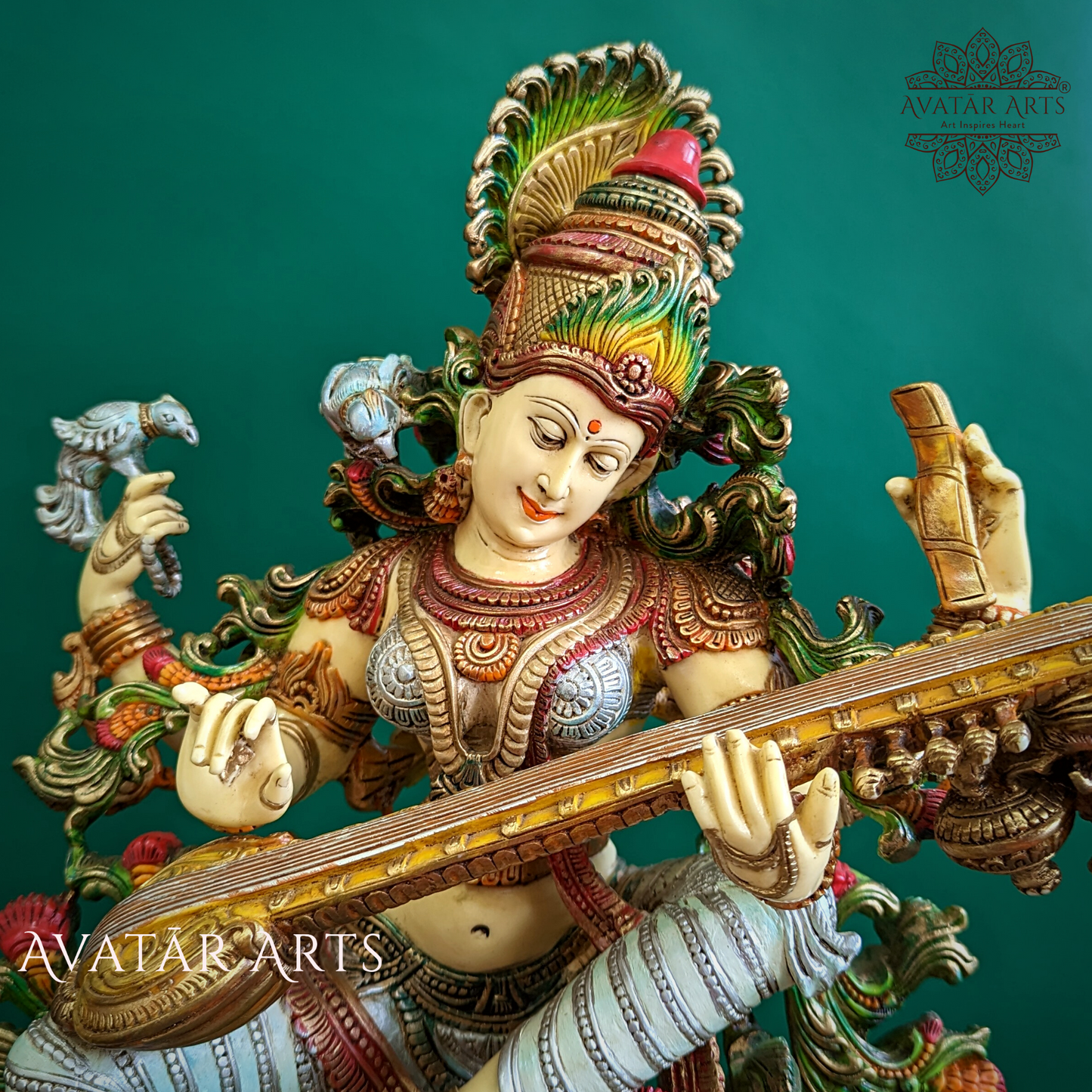 Goddess Saraswarti Idol